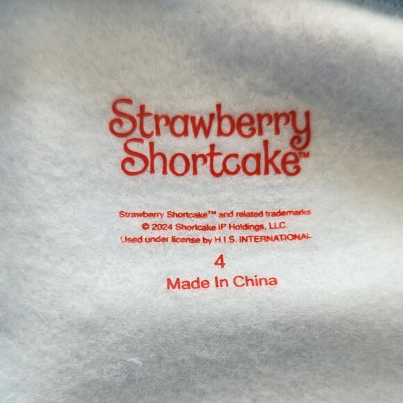 Strawberry Shortcake Kids Crewneck Sweatshirt NWT – Light Blue🍓🌈 - Picture 11 of 13